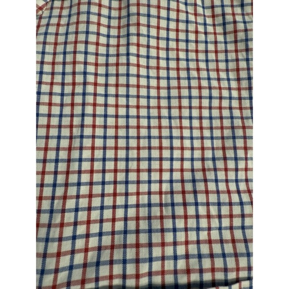 Brooks Brothers Red Blue White Gingham Check Original Polo Button Down Shirt XL - Picture 3 of 7